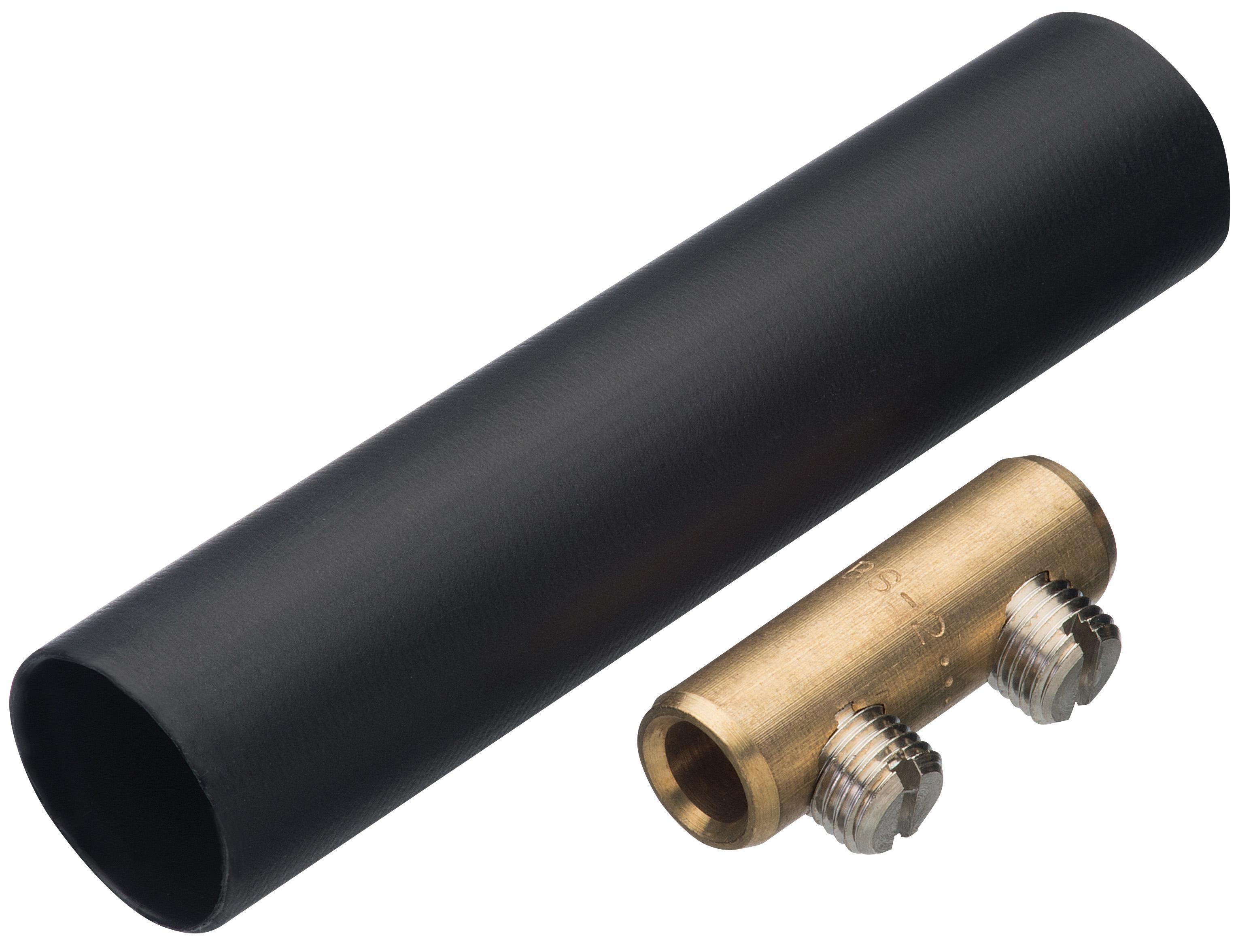 Product image for BUTT SPLICE KIT,IDEAL,THERMO-SHRINK,CU BUTT,UL LISTED,8 - 2 AWG,600.000 V
