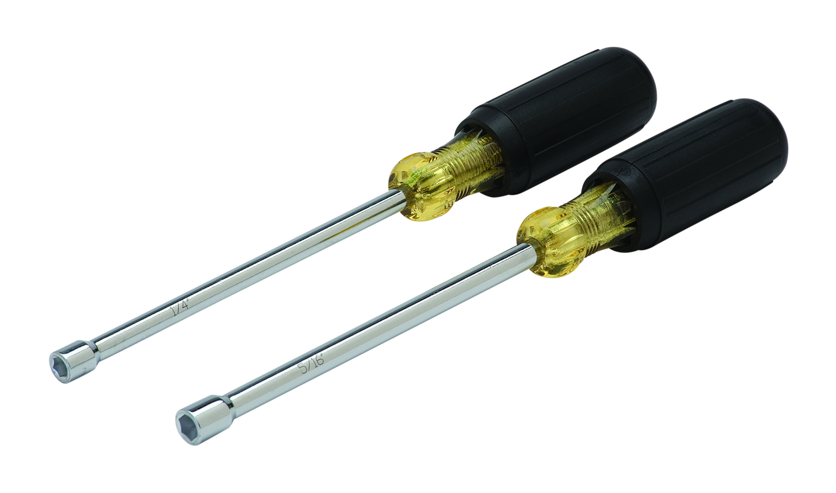 Product image for NUTDRIVER SET,IDEAL,HOLLOW SHANK,NICKEL CHRM PLTD SHANK,2 PIECES