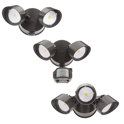 Product image for FLOOD LL OLF LED 2RH 40K BRNZ