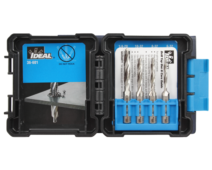 Product image for STANDARD DRILL/TAP 4-PC KIT