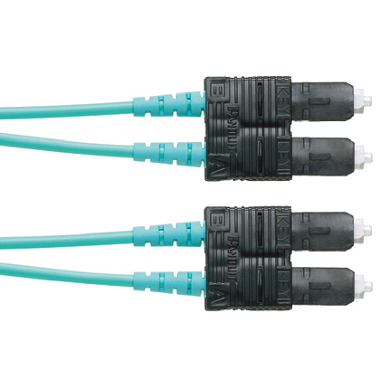 Product image for SC-SC OFNP 10 GBE 50 DUPL 3MM PATCH COR
