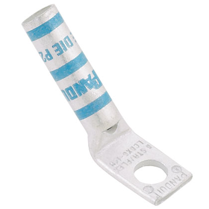 Product image for CULUG,#1AWG,LONG,3/8STUD,45..PKG10