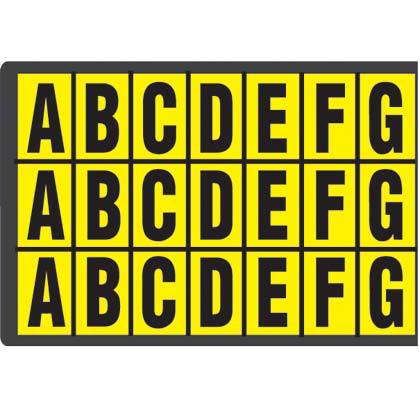 Product image for NUMBER,.38 IN VINYL CLOTH,'2',BL/YL,PK25