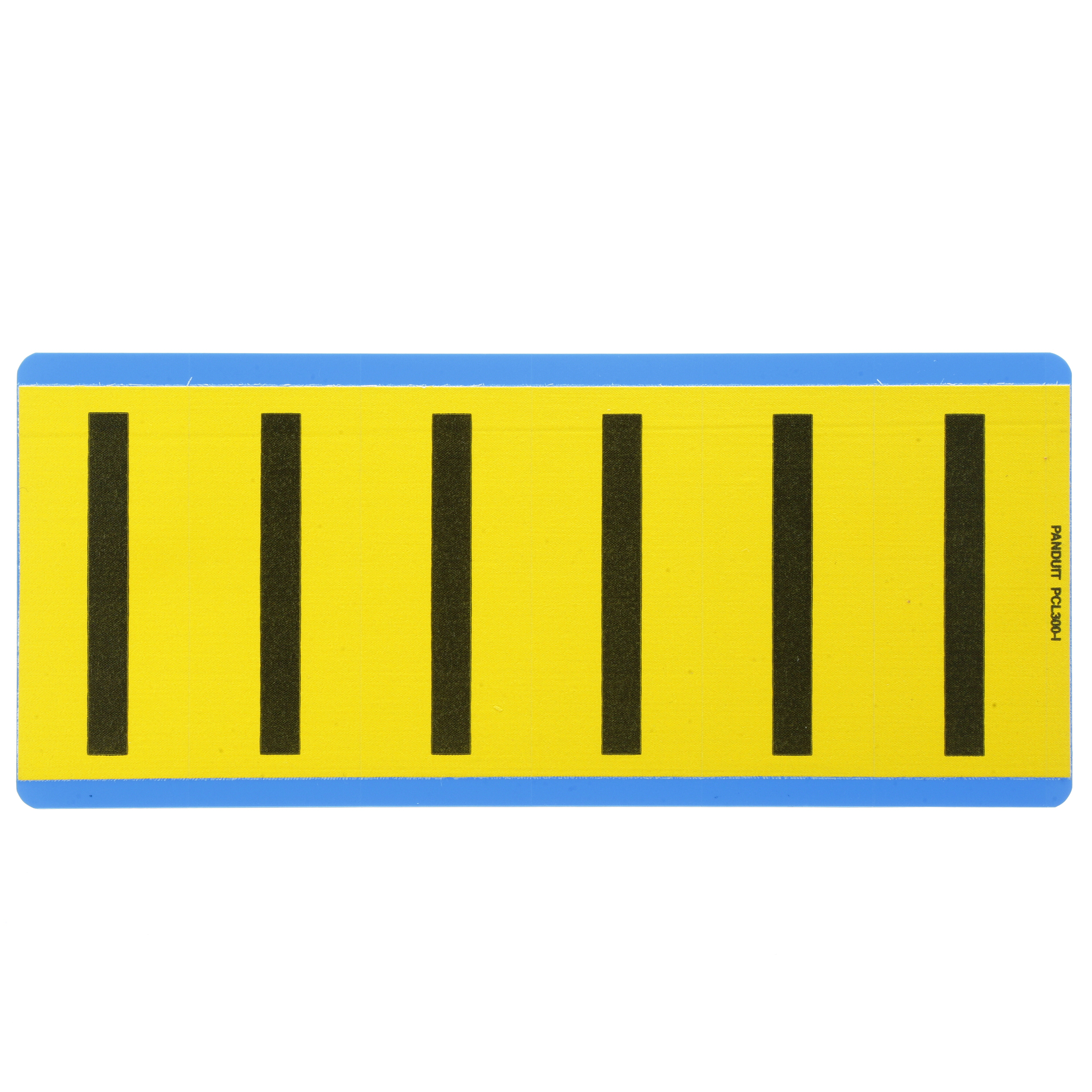 Product image for Label pre-printed "I" legend black/yellow 1.5x3.5"