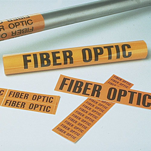 Product image for VOLT MRKR,VNYL,'FIBER OPTIC',BL/OR,PK5
