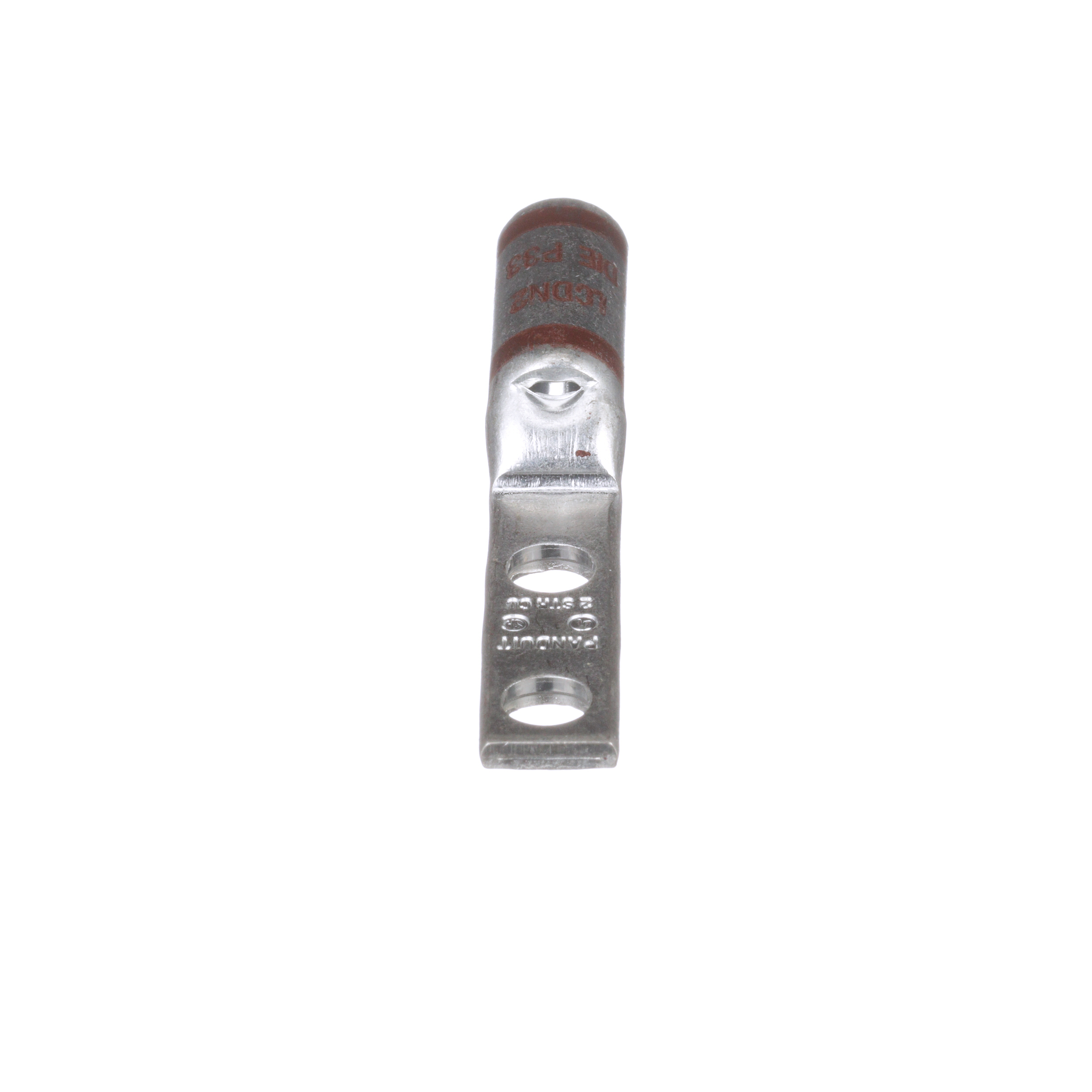 Product image for CULUGSBW,2HOLE,#2AWG,NTL,1/4,.75PKG25