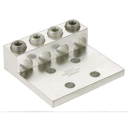 Product image for AL,MECHLUG,4H,4B,#6A-350K,1/2S,EA