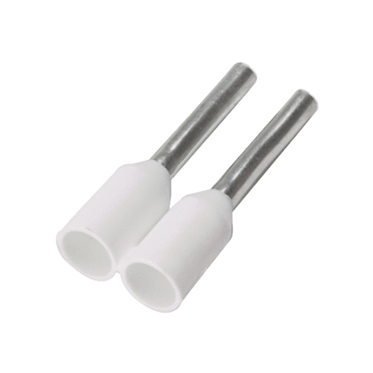 Product image for Pan-Term® FSD75-8-DSL10 Covered Single Wire Ferrule on Strip