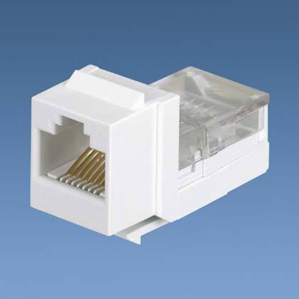 Product image for NK,6PORT/6 WIRE,CAT3,JACK MOD,OW,EA