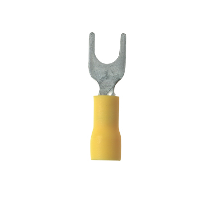 Product image for FORKTERM,VYL,26,22AWG,#6STUD,PK1000