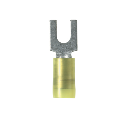 Product image for FORK,NYLON INS,12-10AWG,#10,PK20