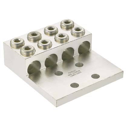 Product image for ALLUG,4H/4BRL,350-1000KCMIL,1/2STUD,PKG1