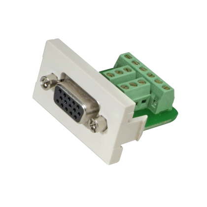 Product image for INDUSTRIAL 15-PIN HIGH-DENSITY D-SUB MOD