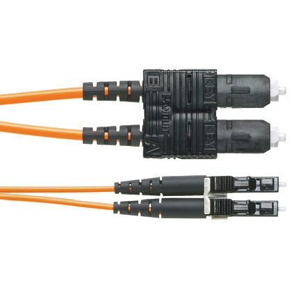 Product image for OM2,2-FIBER,1.6MM,LC-SC,PC,RISER,3M