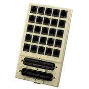 Product image for Panel patch mini 2-conductor RJ-11 jack to circuit board