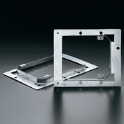 Product image for Bracket extension 2-gang metal