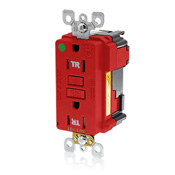 Product image for 15 Amp, 125 Volt, NEMA 5-15R, 2P, 3W, Lev-Lok, SmartlockPro, Tamper-Resistant,
