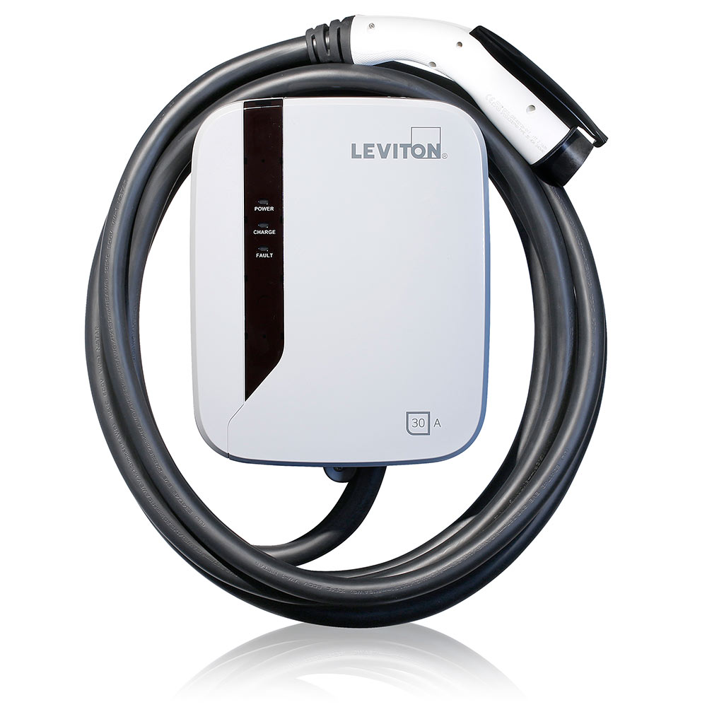 Product image for 30 Amp Level 2 Electric Vehicle Charging Station