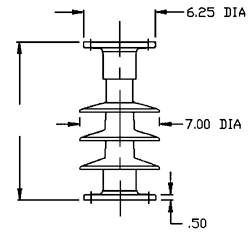 Product image for HI-LITE, II STAPOST SER 250