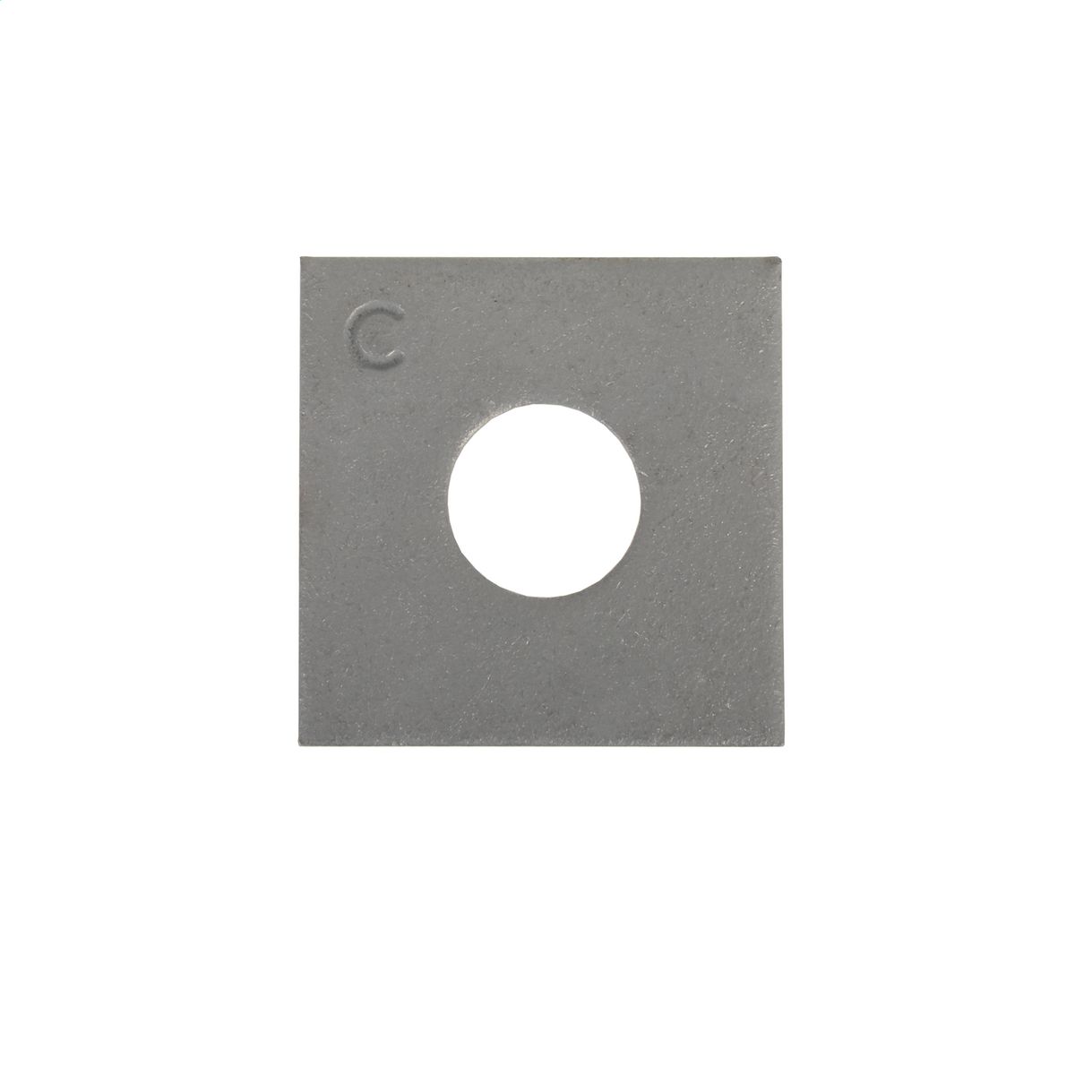 Product image for WASHER, SQ FLAT, 15/16IN HOLE, 3IN SQ