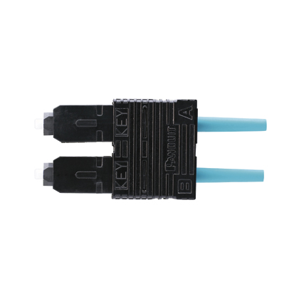 Product image for Connector fiber optic 50/125..m OM3/OM4 duplex