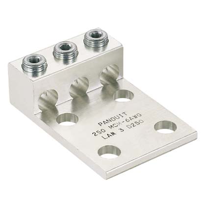 Product image for AL,MECHLUG,4H,3B,#6A-350K,1/2S,EA