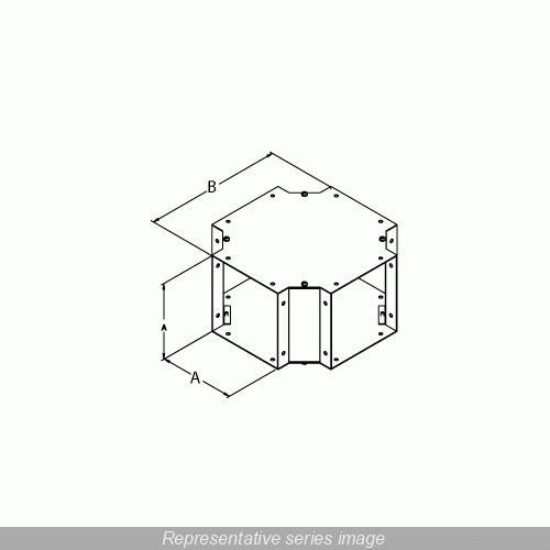 Product image for CROSS FITTING 6X6