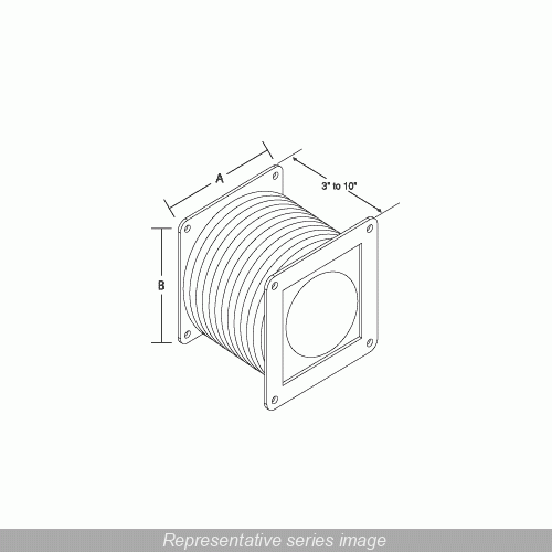 Product image for 4 X 4 FLEXIBLE FITTING