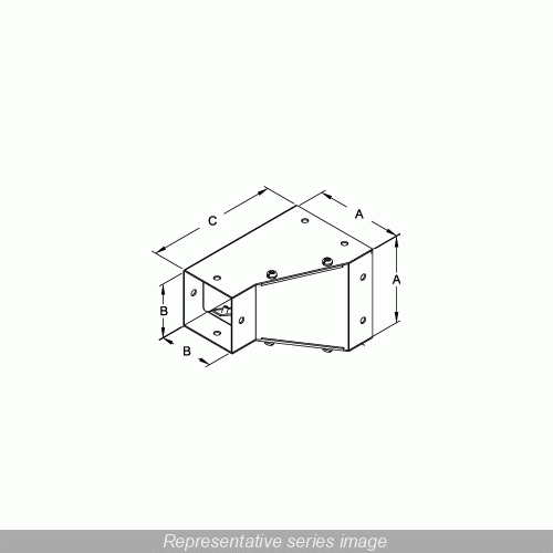 Product image for CORNER REDUCER 4"TO 2.5"