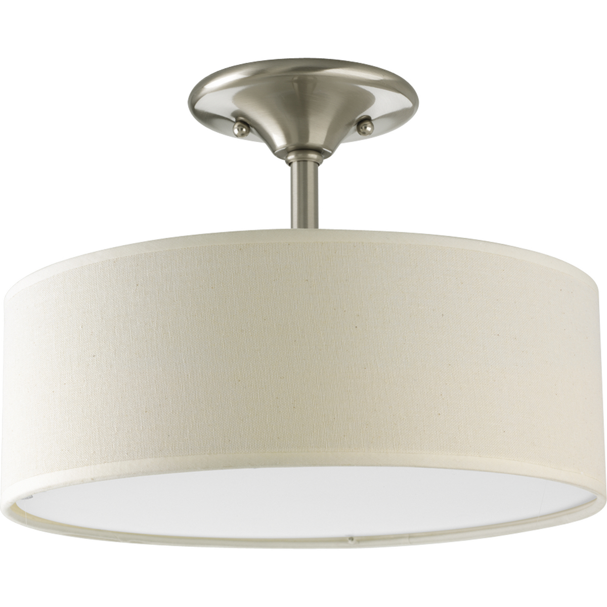 Product image for 2-26W CFL SEMI FLUSH GRAY