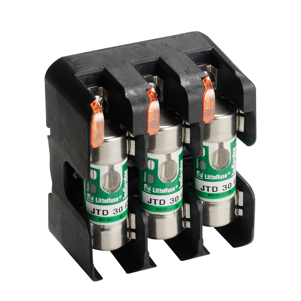 Product image for 600V CLASS J BLOCK 30A 2 POLE