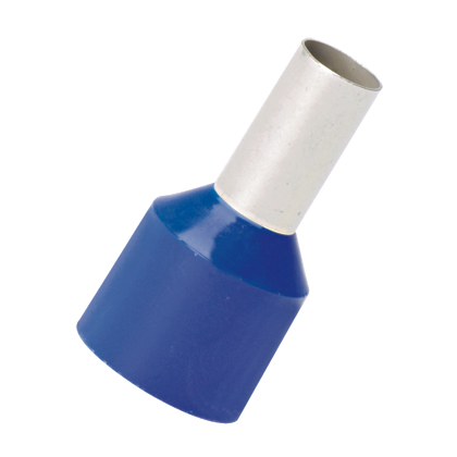 Product image for FERRULE,INS,SHTCRT,6AWG,12MMPIN,BU,PK100