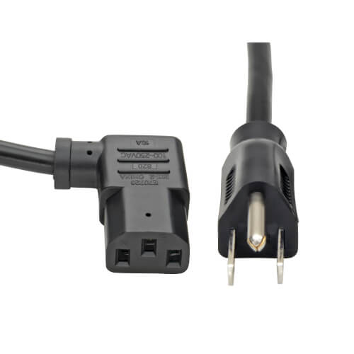 Product image for 6FT RT-ANG C13 TO 5-15P AC CRD