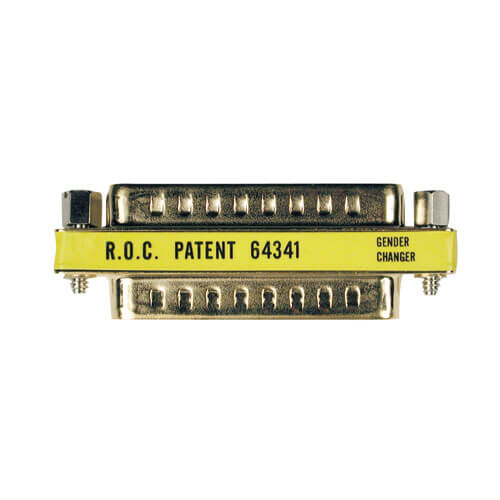 Product image for DB25M/M MINI,GENDER CHANGER