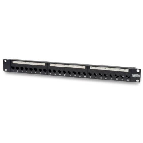 Product image for 24P CAT6,FEEDTHRU,PTCH PNL