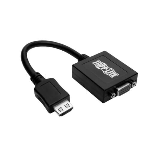 Product image for 6" HDMI/VGA+AUDIO ADAPTER