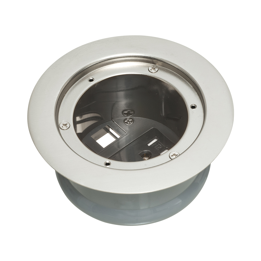 Product image for NICKEL RECESSED COVER