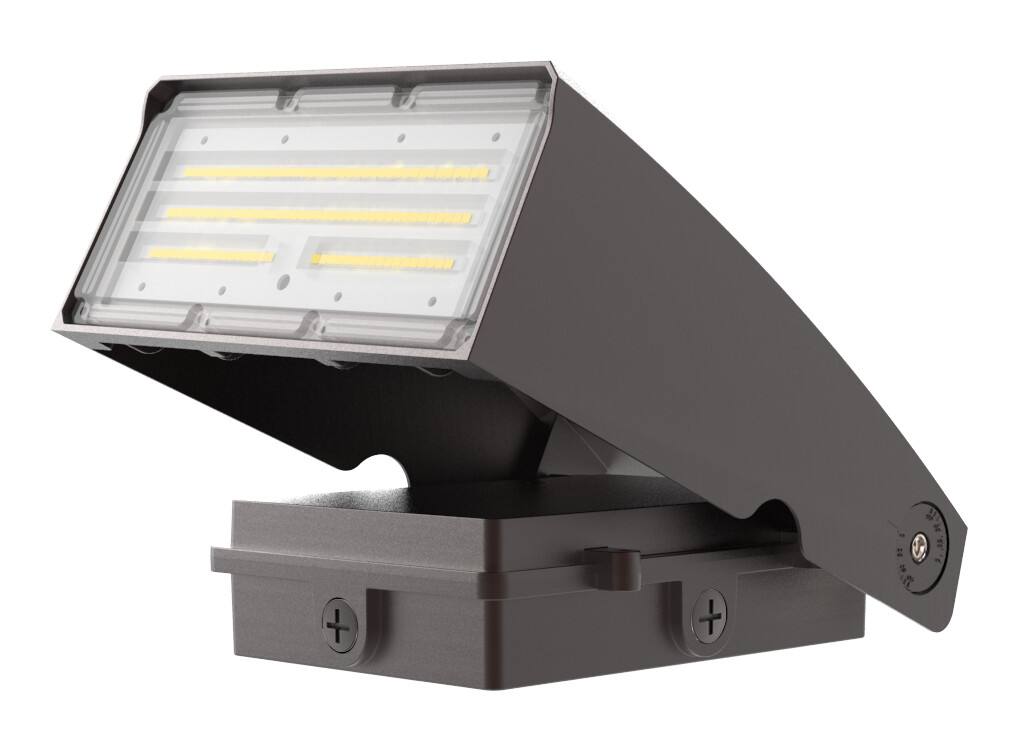 Product image for ADJUSTABLE WALLPACK POWERSET 75W 80CRI 5