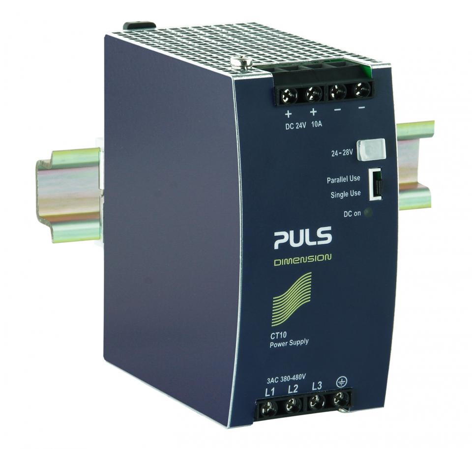 Product image for PWR SUPPLY, 3PH, 24-28VDC,240W DIMENSION