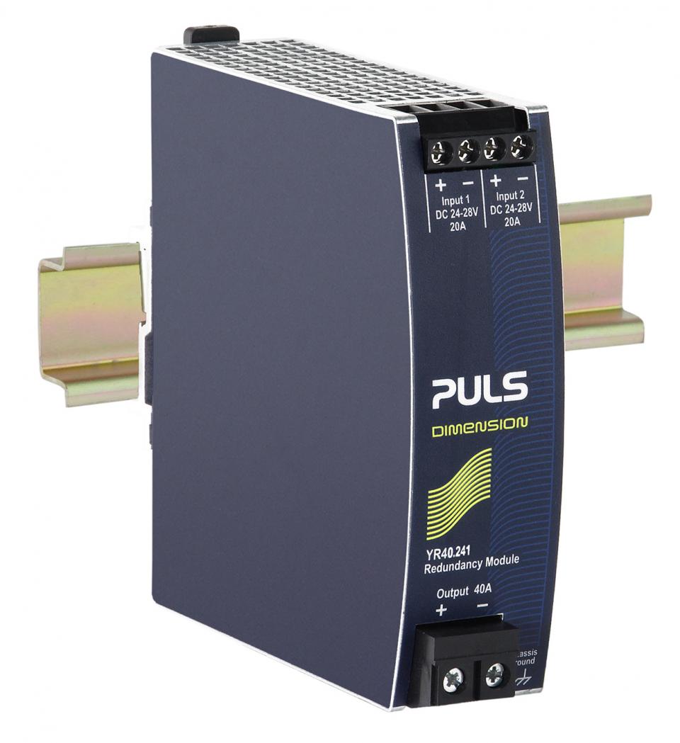 Product image for RED MODULE, 24-28V, 40A, DUAL, FOR QT20