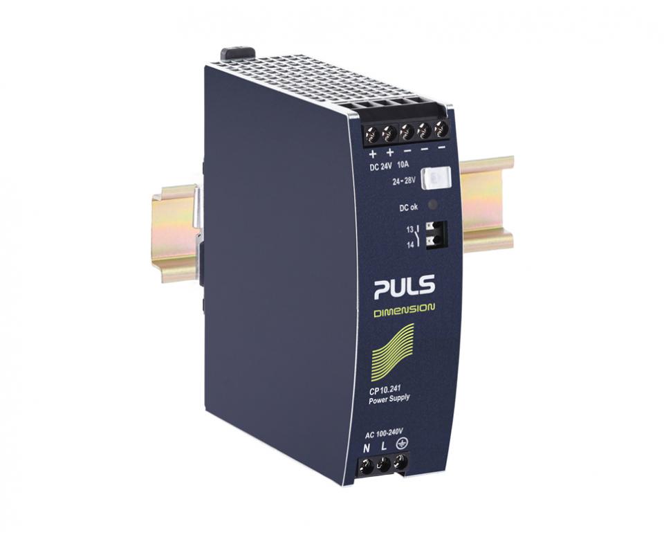 Product image for Supply power DIN-rain for 1-phase system 10-8.6A 24V 240W