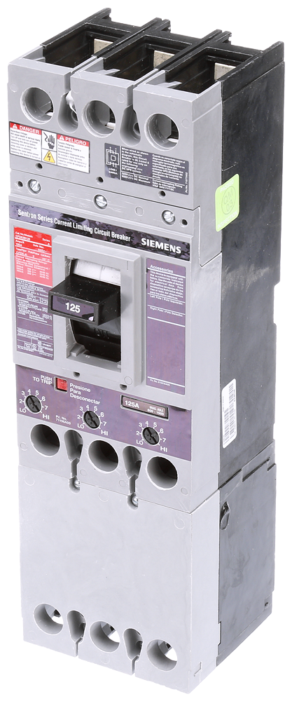 Product image for FD MCCB,100kA@600V,3P,125A,NO-INT,STD,TM