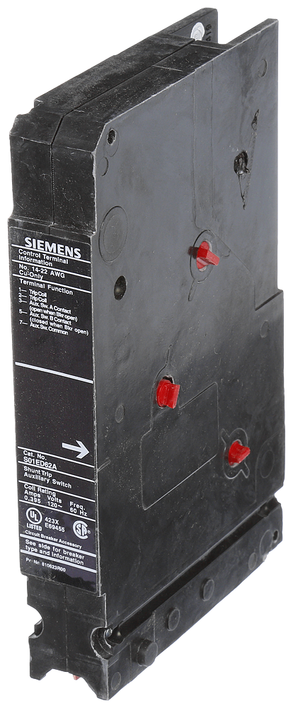 Product image for SHUNT FOR ED FRAMES, 1 AUXILIARY SWITCH