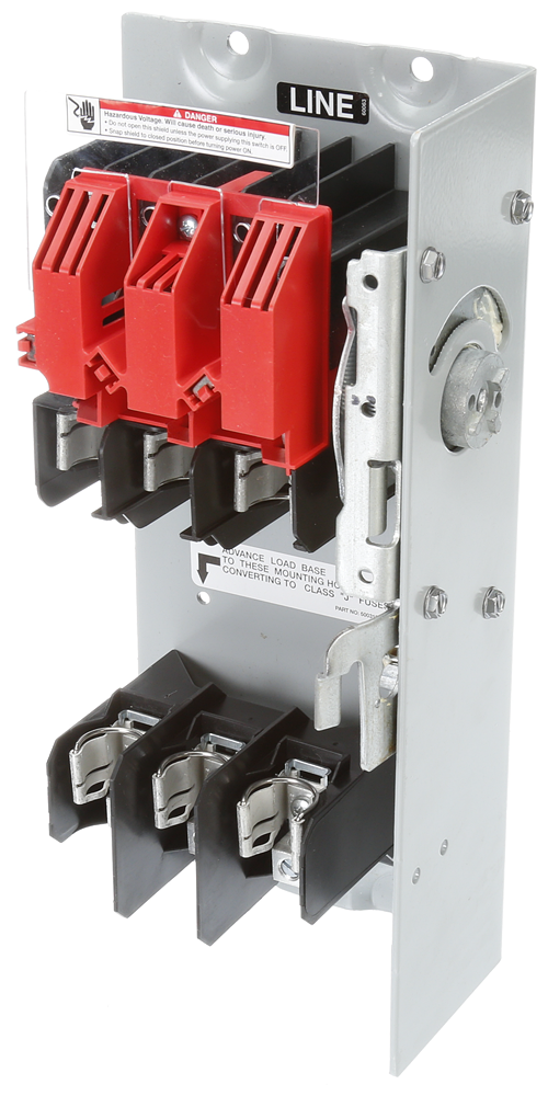 Product image for Switch fusible 3-pole 60A 600V