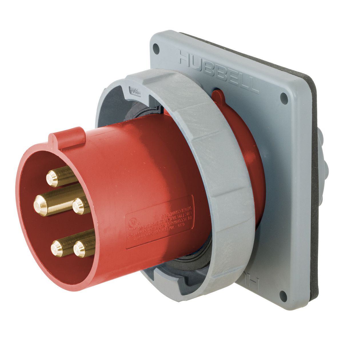 Product image for INLET,4P5W,60/63A 200-415V, 4X/69K
