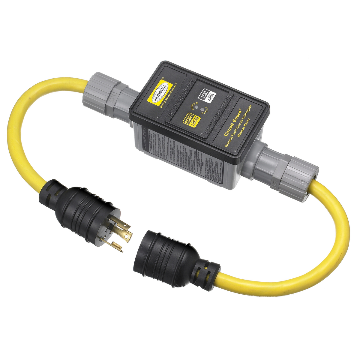 Product image for 30A/125V INLINE L5-30 LOCKING MANUAL