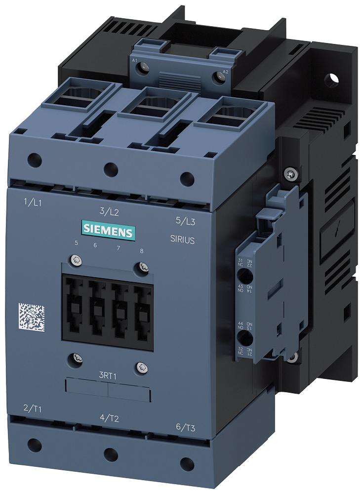Product image for Contactor power 3-pole 2NO-2NC screw & box terminal 23-26VAC/DC 55kW SZ6