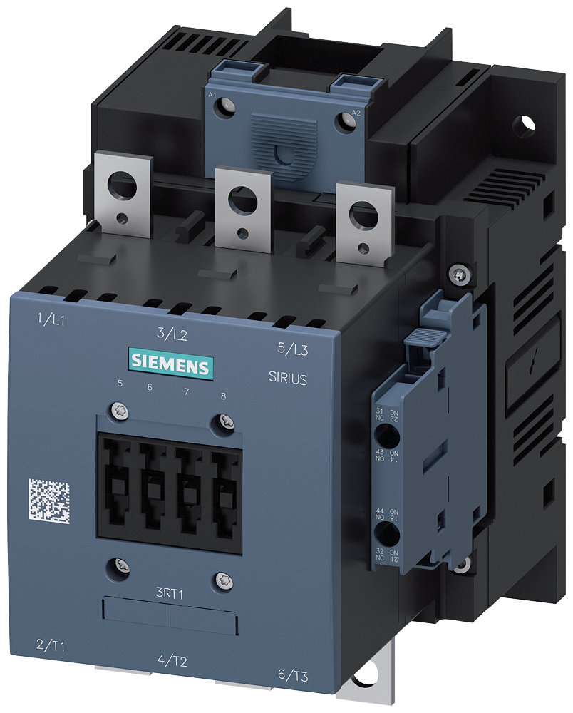 Product image for Contactor power 3-pole 2NO-2NC screw type 110-127VAC/DC 55kW SZ6