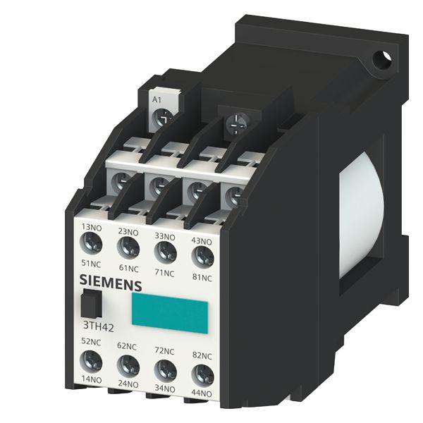 Product image for Relay contactor 6NO-2NC screw type 24VDC