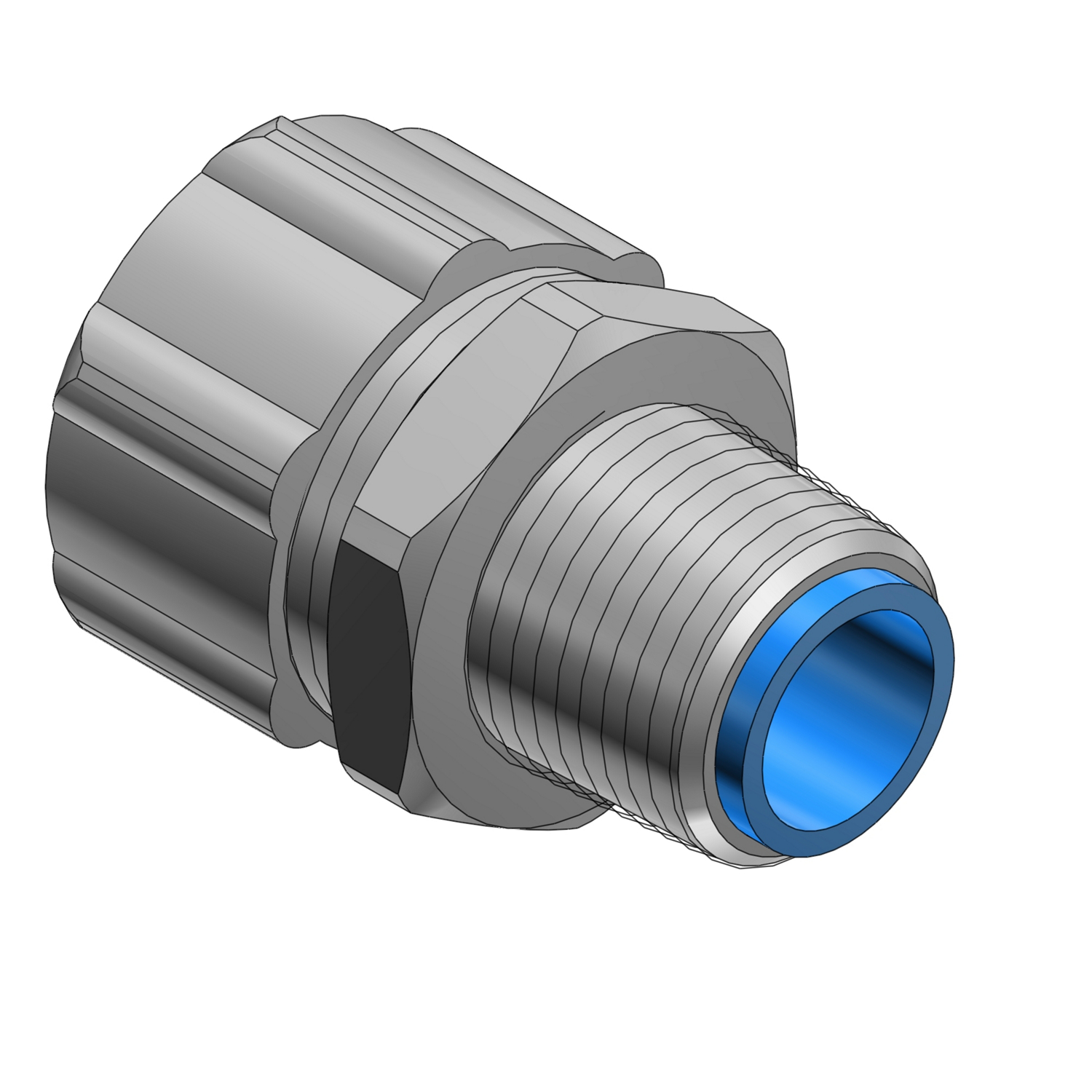 Product image for 3/8 STR LT CONN INSUL METRIC20